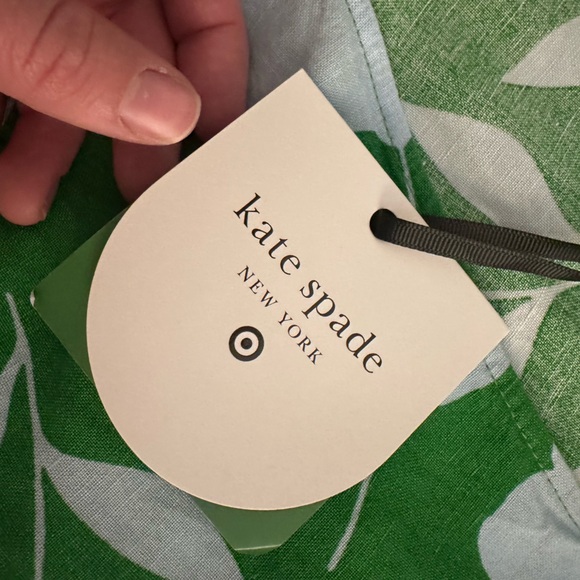 Kate Spade Green and Blue Floral Maxi Dress M NWT - Picture 4 of 7